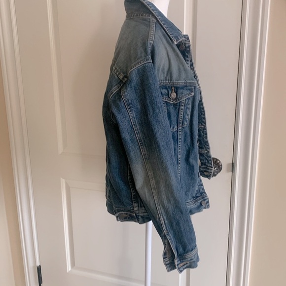 Abercrombie & Fitch Trucker Denim jacket XL - Picture 5 of 14